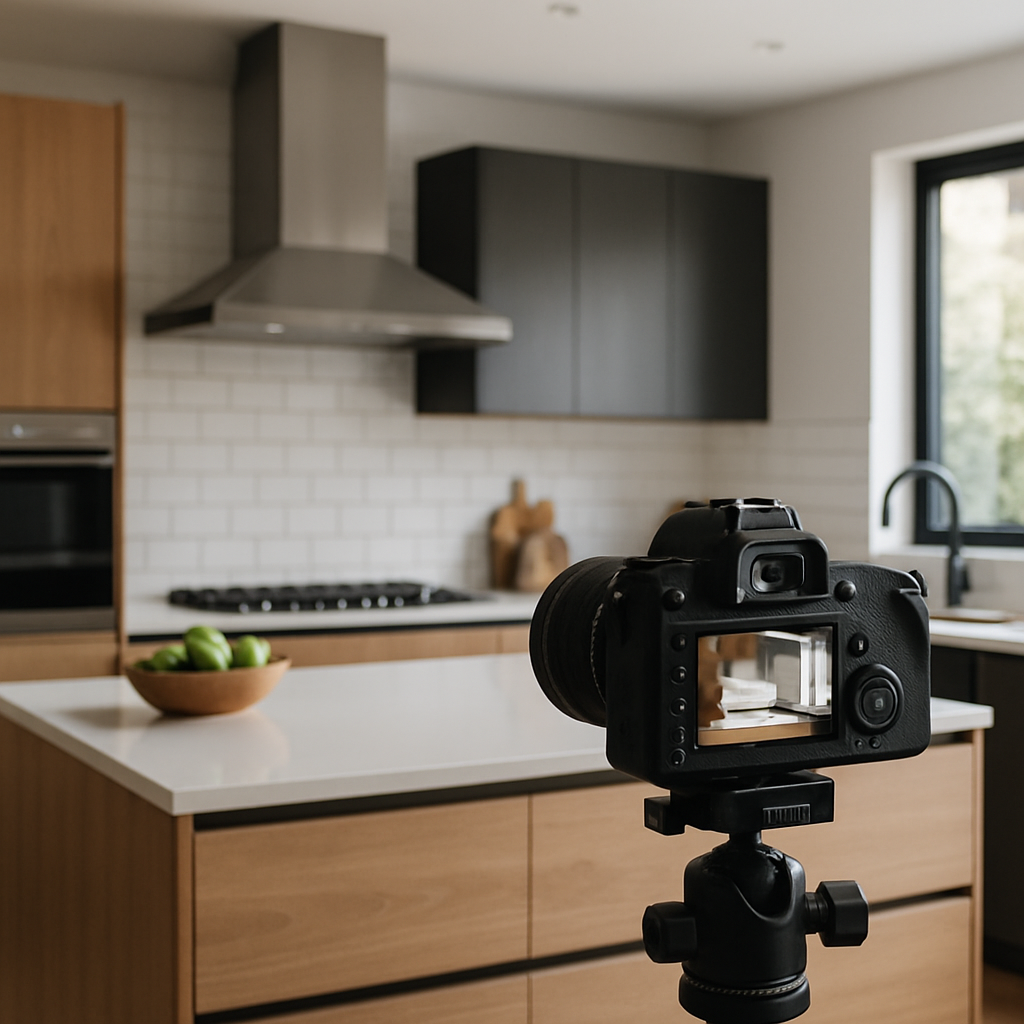 20251007 1442 Moderne Kueche Fotografie simple compose 01k6zb2684f8e8cjywvmnvg3w0