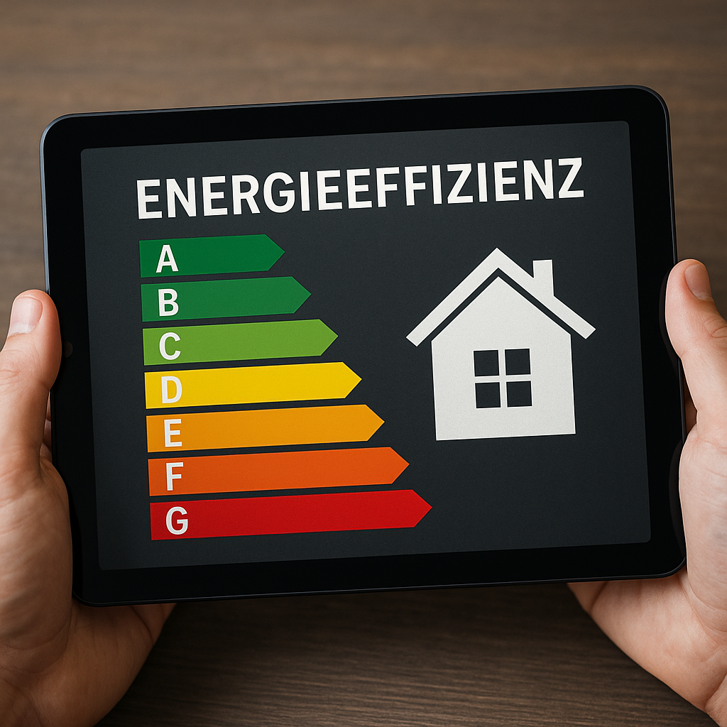 20251007 1446 Energieeffizienz Tablet simple compose 01k6zb8qhjfj9tnk5gbjctr8y3